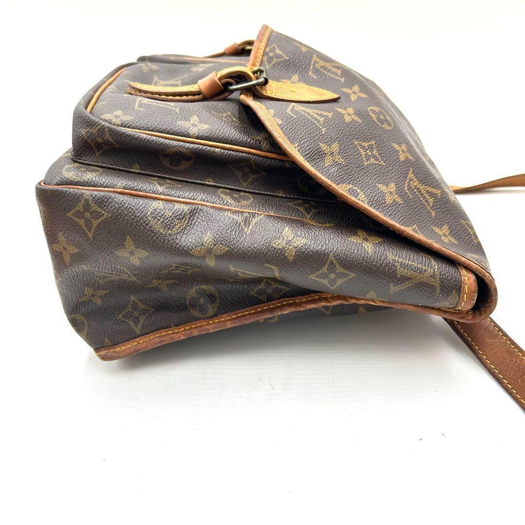 【鑑定済】 ルイヴィトン ジベシエール GM モノグラム ショルダーバッグ