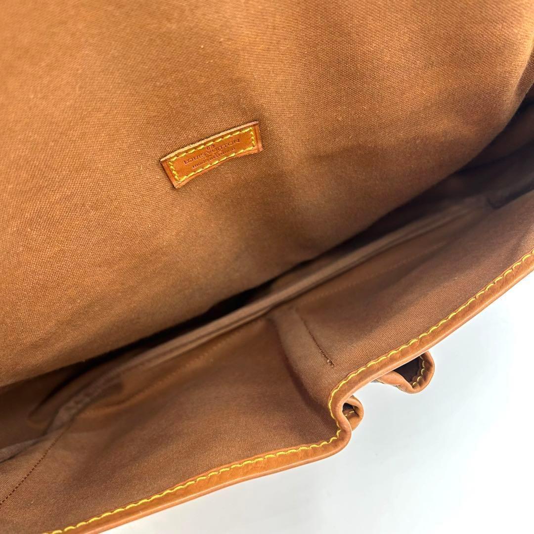 【鑑定済】 ルイヴィトン ジベシエール GM モノグラム ショルダーバッグ