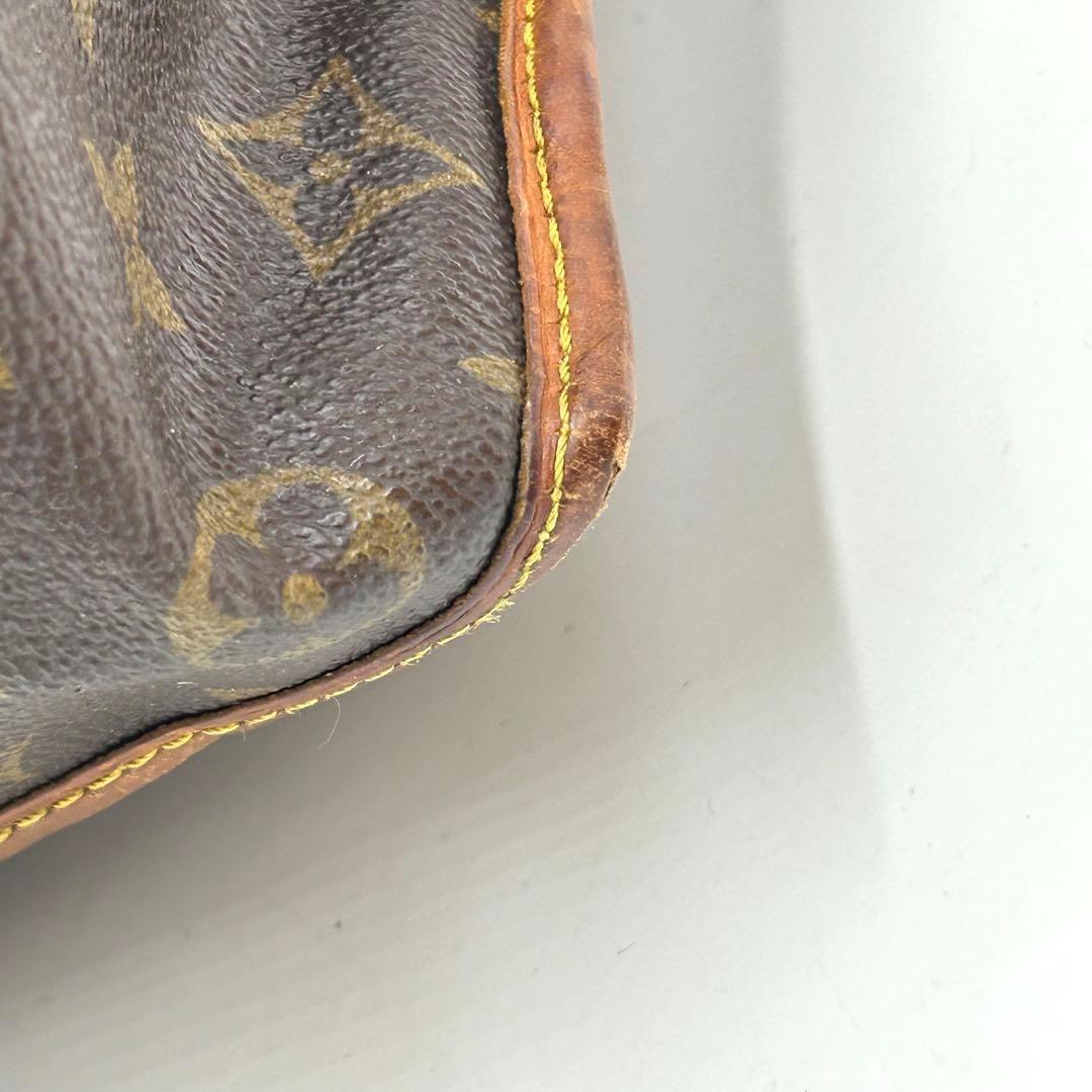 【鑑定済】 ルイヴィトン ジベシエール GM モノグラム ショルダーバッグ