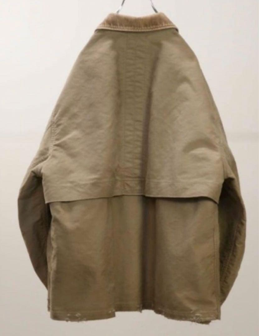 25AW ANCELLM MOLESKIN WORK JACKET カバーオール