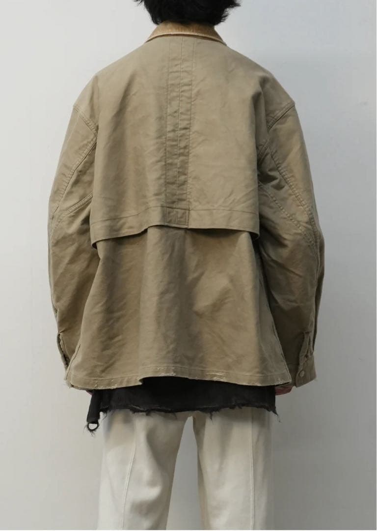 25AW ANCELLM MOLESKIN WORK JACKET カバーオール