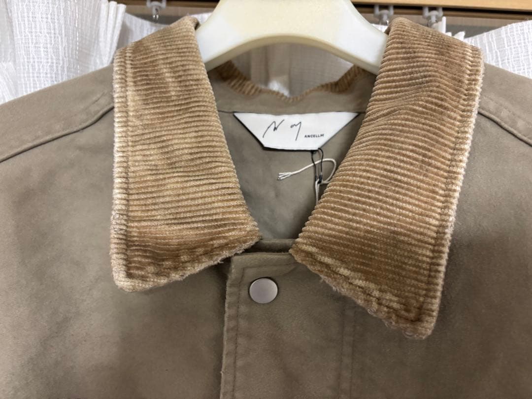 25AW ANCELLM MOLESKIN WORK JACKET カバーオール