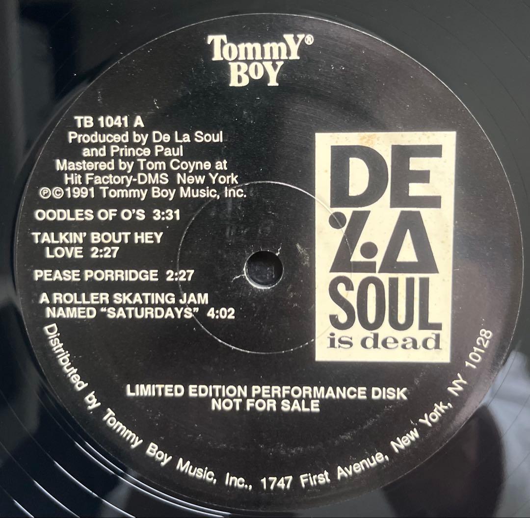 レアプロモ2LP‼️DE LA SOUL / de la soul is dead