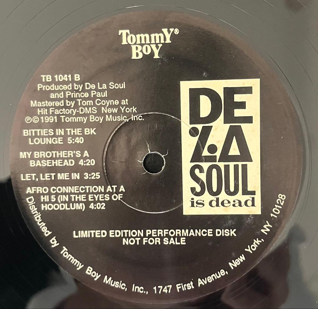 レアプロモ2LP‼️DE LA SOUL / de la soul is dead