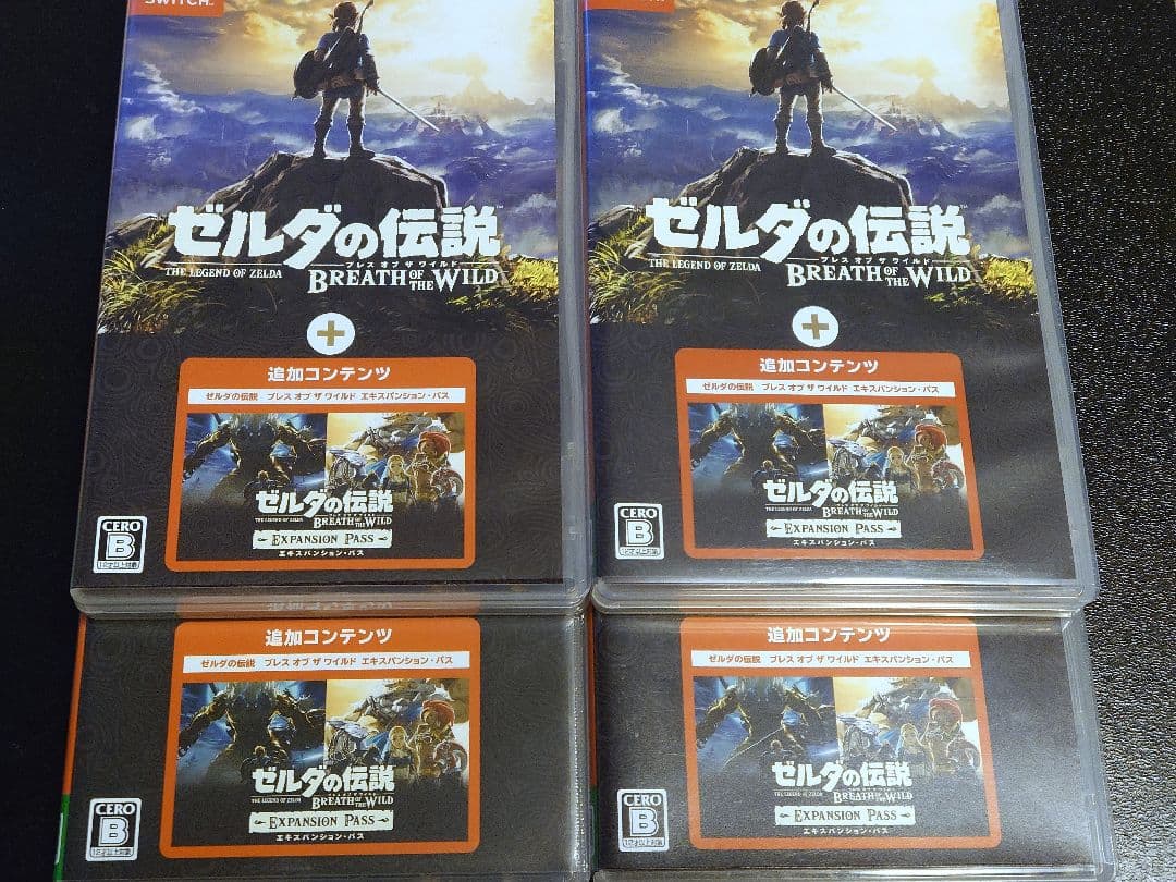 ゼルダの伝説 ブレス オブ ザ ワイルド＋エキスパンションパス×4