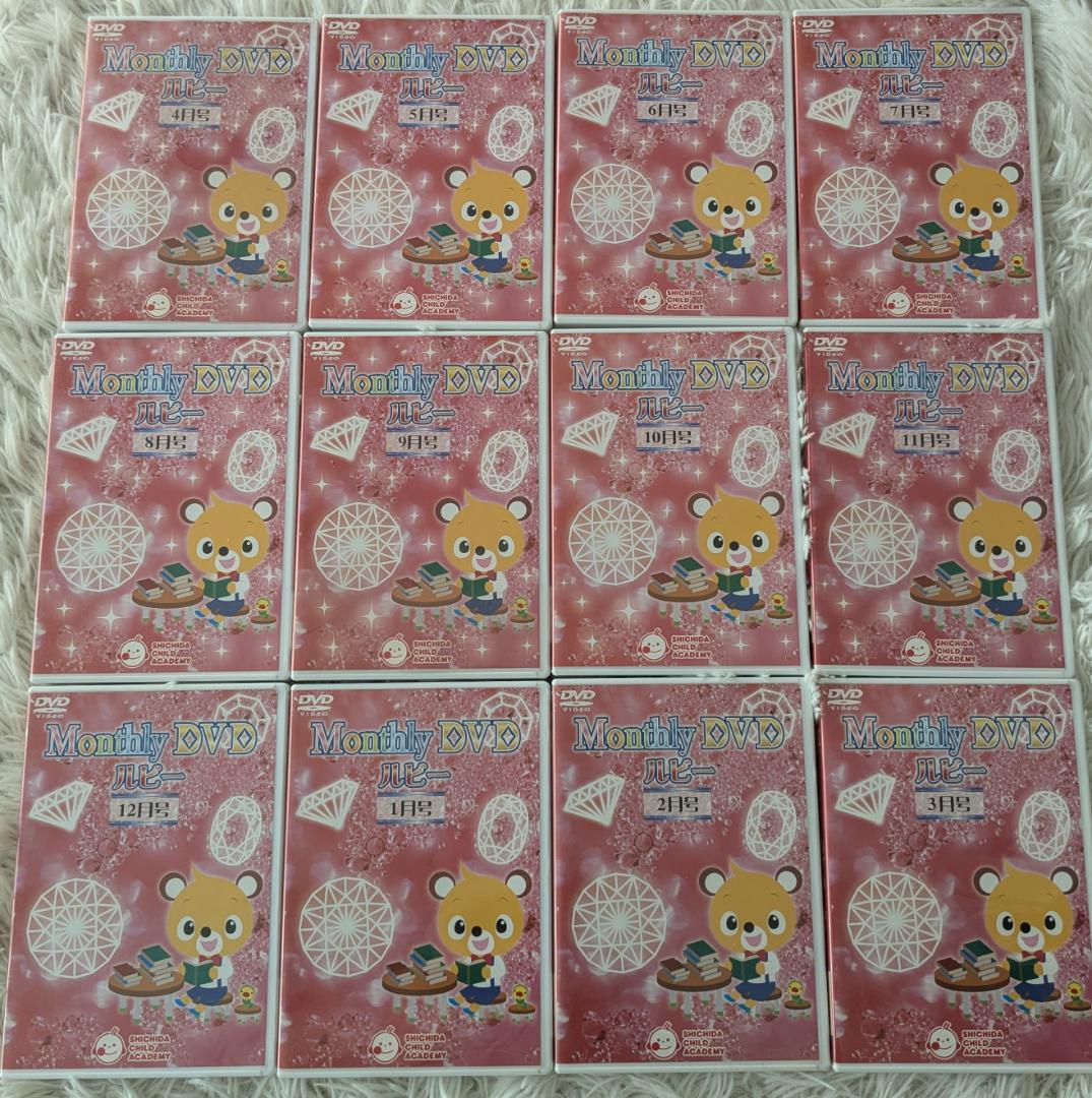 七田式　Monthly DVD ルビー　12枚セット