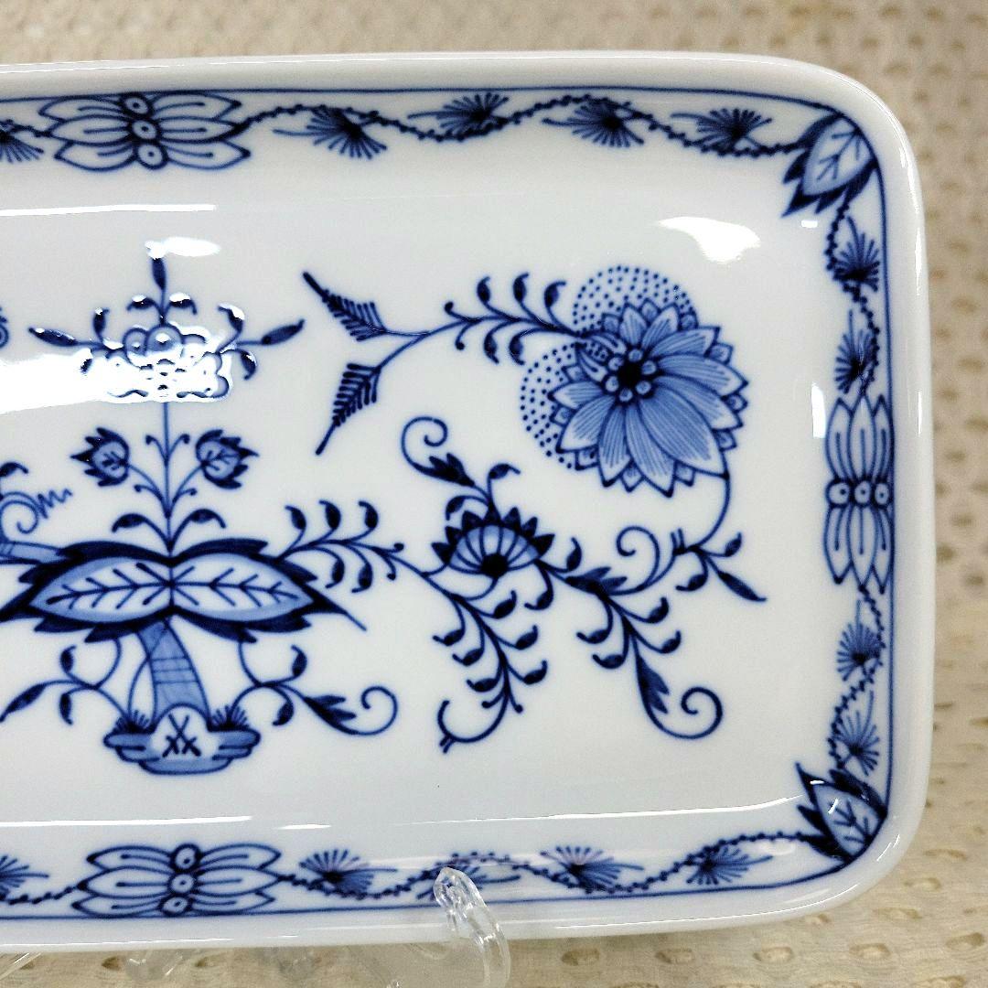 mY。マイセン　長角皿　２３センチ　×　１３センチ　１枚 　です。