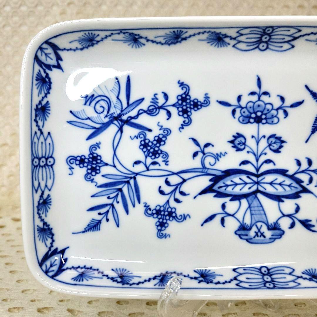 mY。マイセン　長角皿　２３センチ　×　１３センチ　１枚 　です。