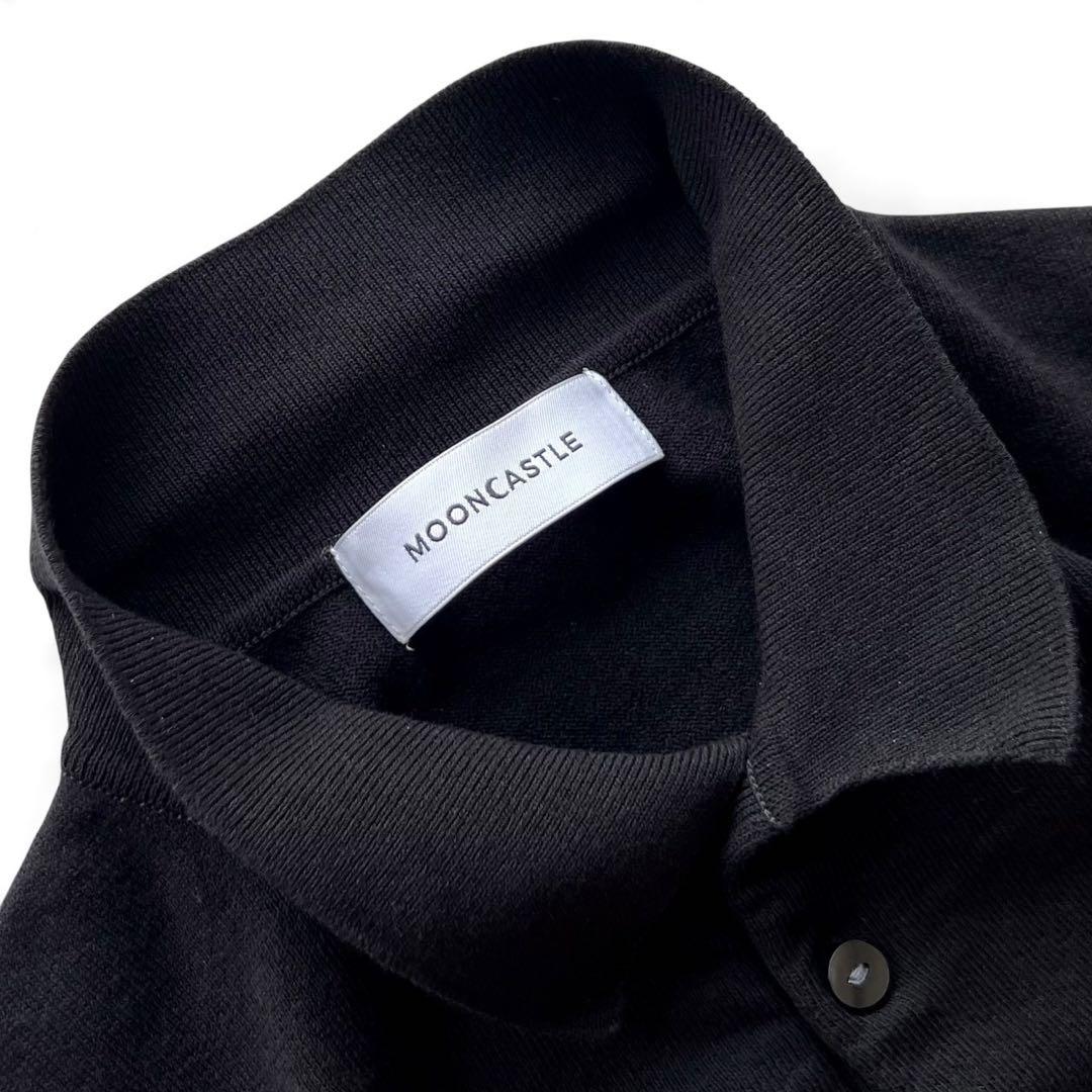【美品】MOONCASTLE/アイスコットンLSニットポロ/ 2枚セット
