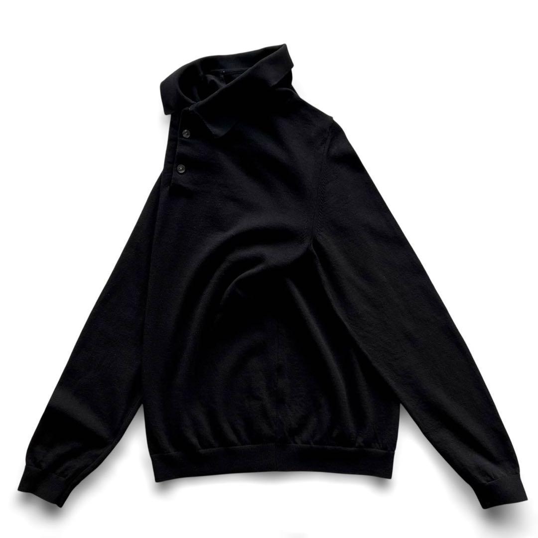 【美品】MOONCASTLE/アイスコットンLSニットポロ/ 2枚セット