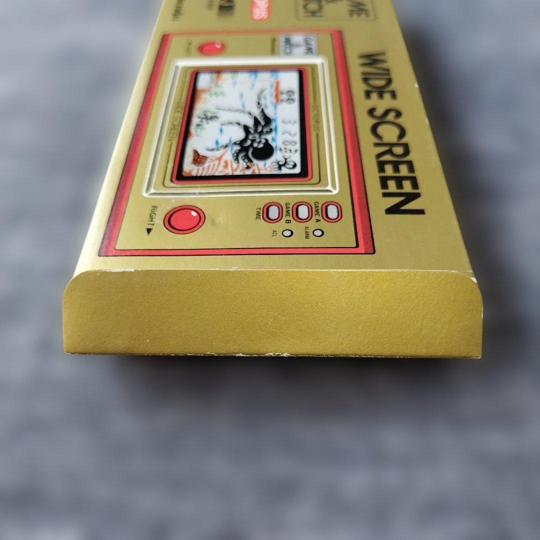 ゲームウォッチ　オクトパス　箱、説明書付き