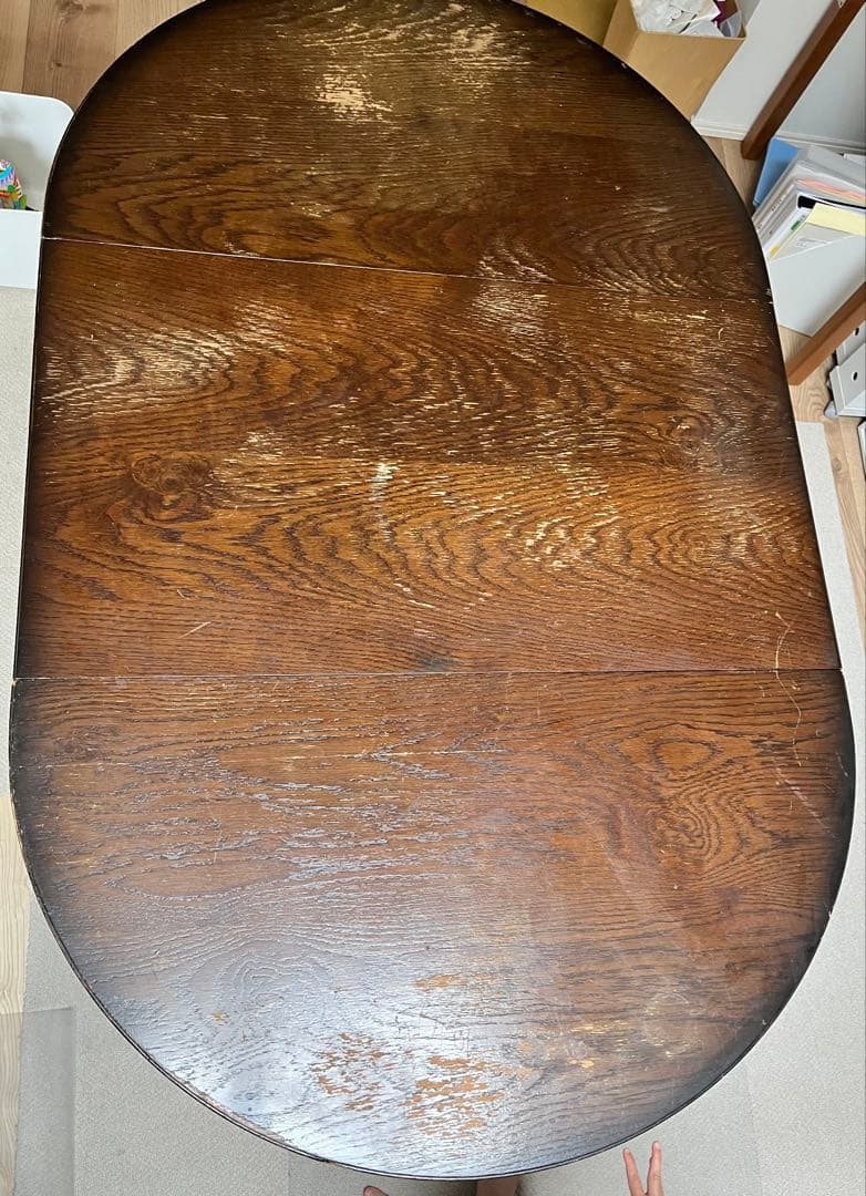 英国アンティークゲートレッグテーブル 着払い全国発送　値下げ　直接お渡し可