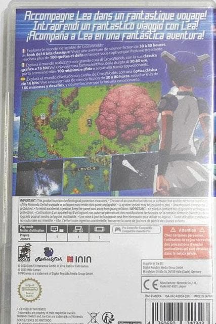 Nintendo Switch CROSSCODE 海外パッケージ版 日本語