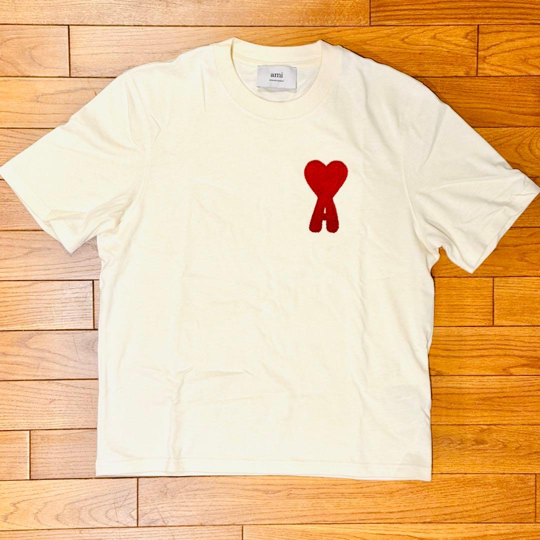 新品 ami PARIS アミパリス Ami de Coeur Tシャツ XXS