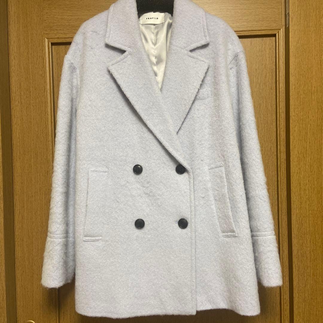 FRAY I.D オーバーサイズウールシャギージャコット