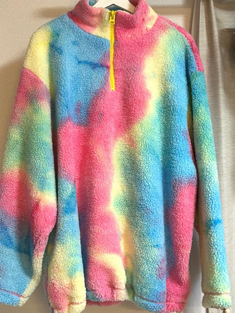 【美品】RE. 仲里依紗 タイダイ フリースジャケット
