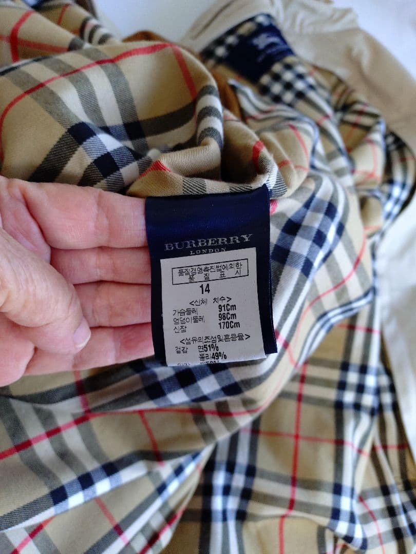 BURBERRY バーバリー14 3L ロングコート ベージュ 新品未使用品