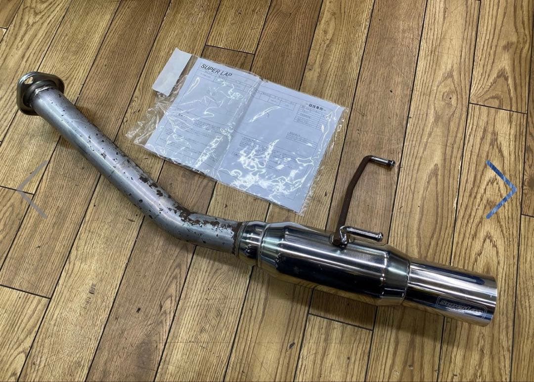 CRZ 5次元　スーパーラップ　マフラー