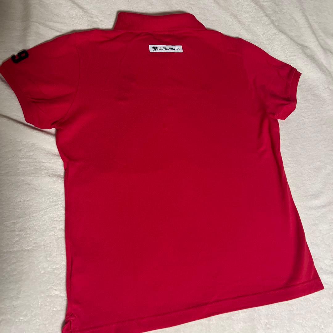 【パーリゲイツ/スヌーピー】ポロシャツとパンツセット