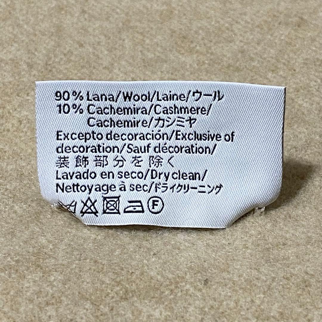 美品【LOEWE】現行モデル カシミヤ&ウール マフラー/アイボリー&ベージュ