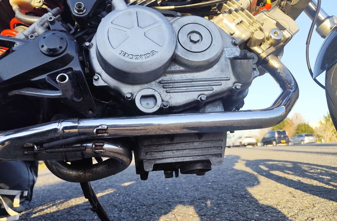 VTR250 モリワキ マフラー キャブ