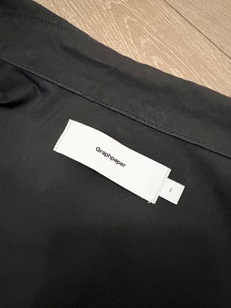 【送料無料】Graphpaper ショップコート 20復刻版 ブラック1