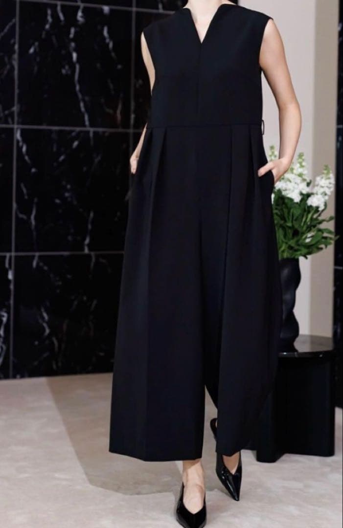 HEVE ハートネックオールインワン BLACK 36