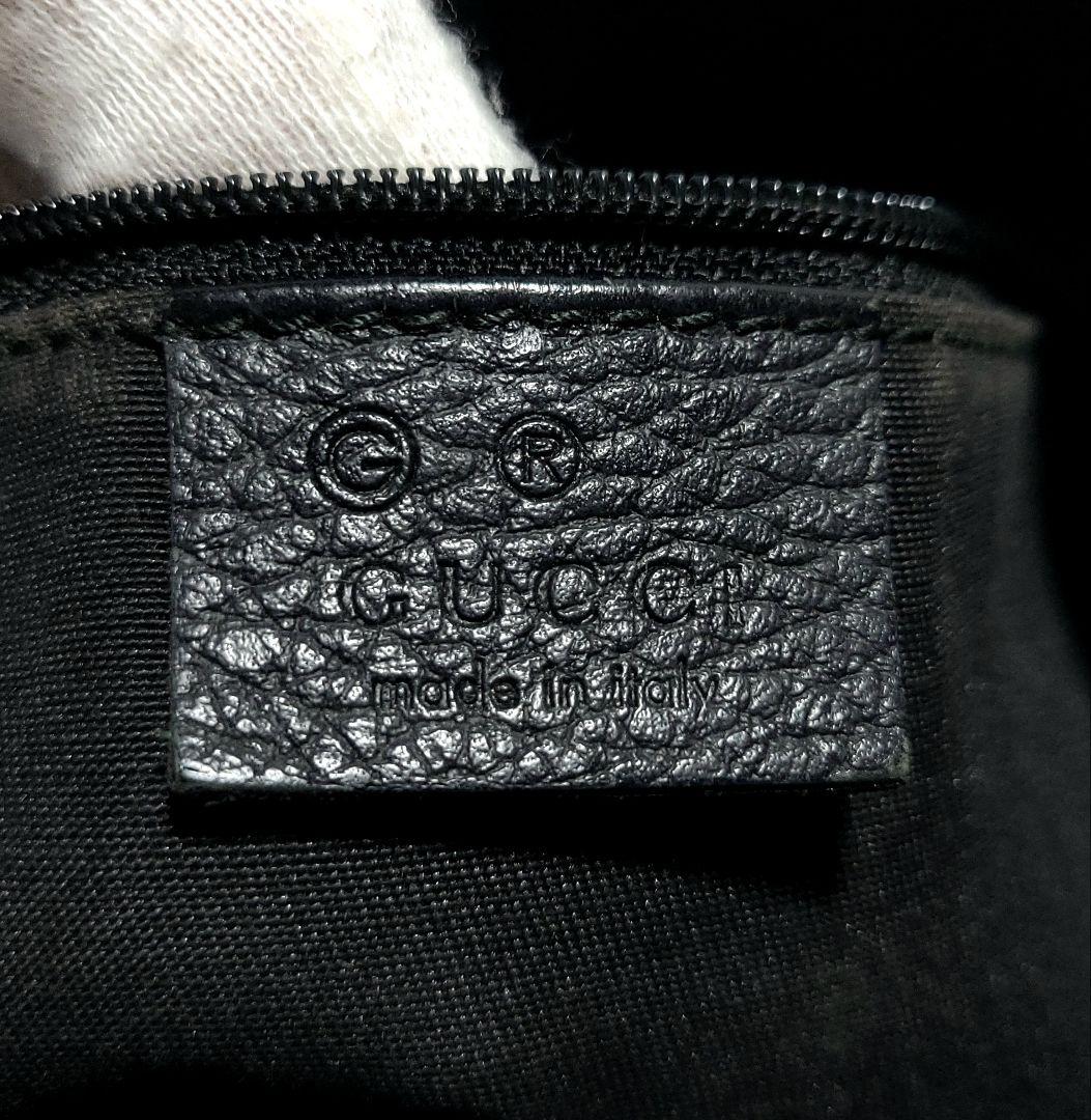 GUCCI　ショルダーバッグ 肩掛け GGキャンバス アビー 265691 黒