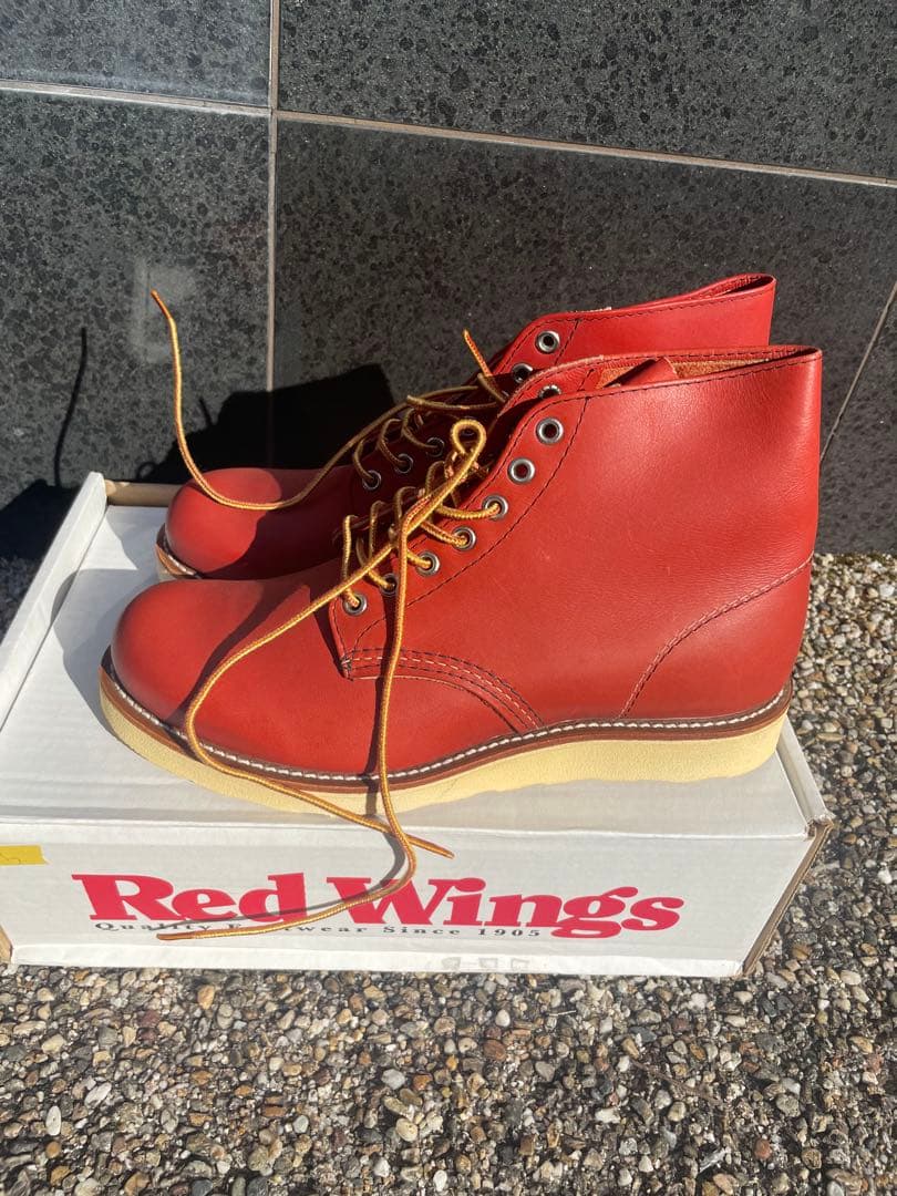 RED WING貴重 復刻犬タグ 8166 6inch アイリッシュセッター　5