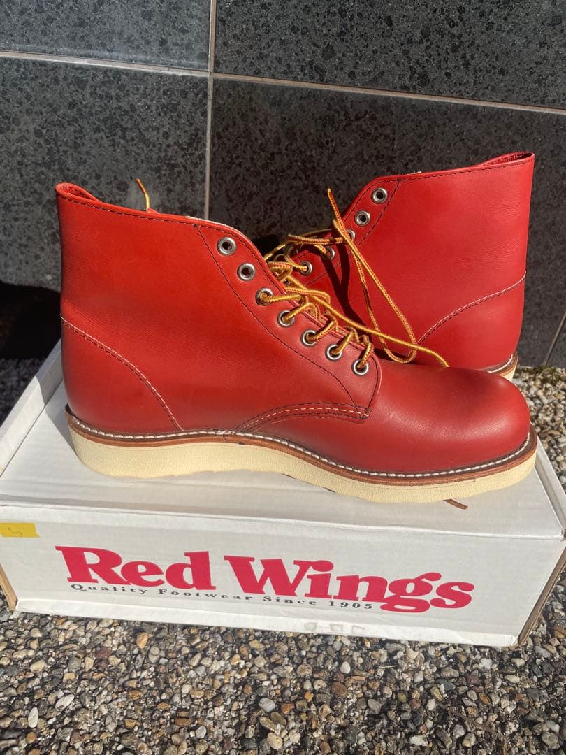 RED WING貴重 復刻犬タグ 8166 6inch アイリッシュセッター　5