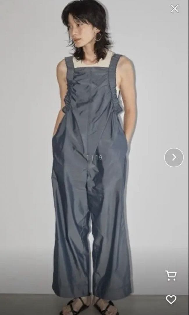 サロペット・オーバーオール・オールインワン TODAYFUL / Side Gather Combinaison 36