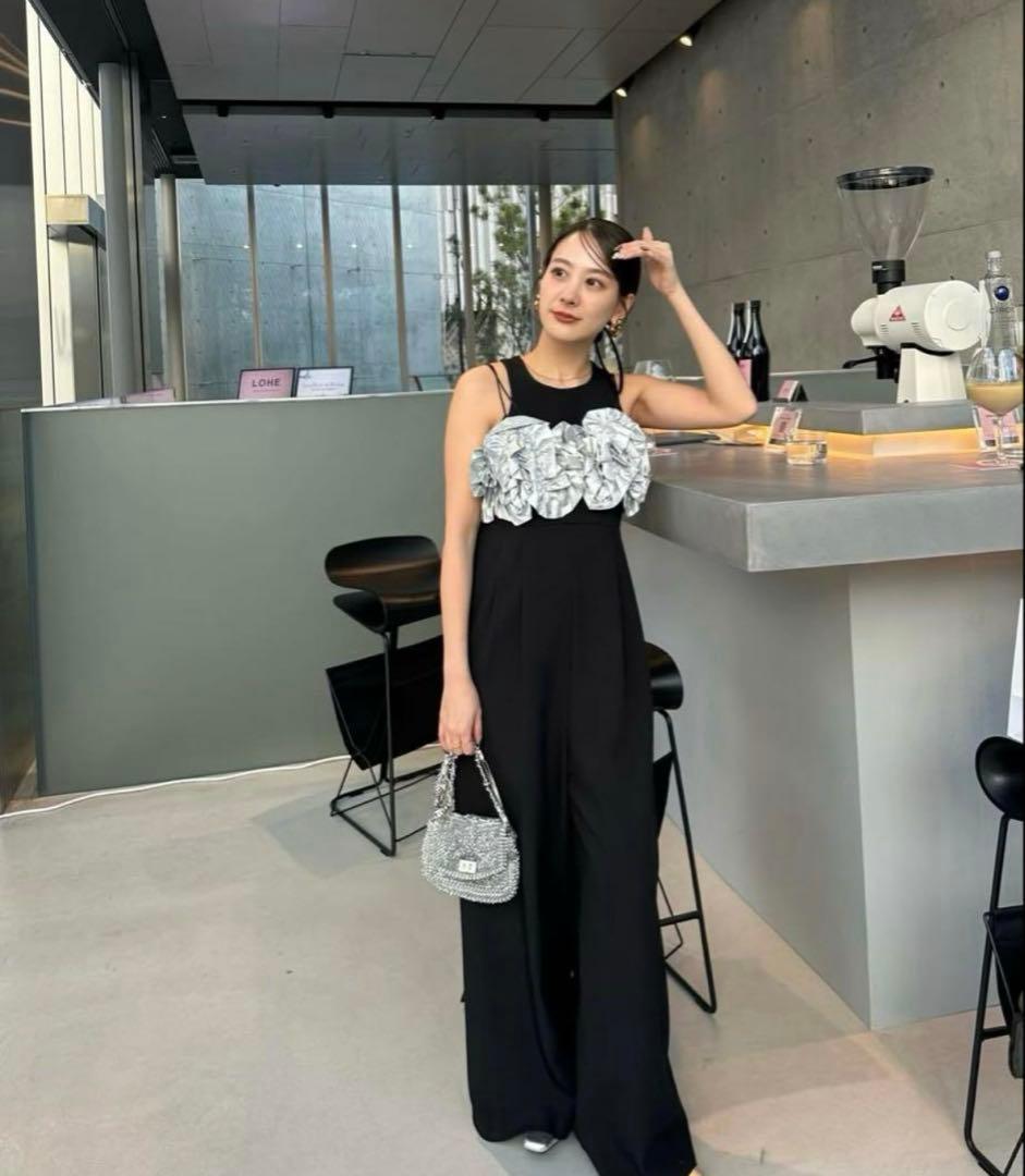 【新品未使用】 ANDRESD ruffled bustier pants