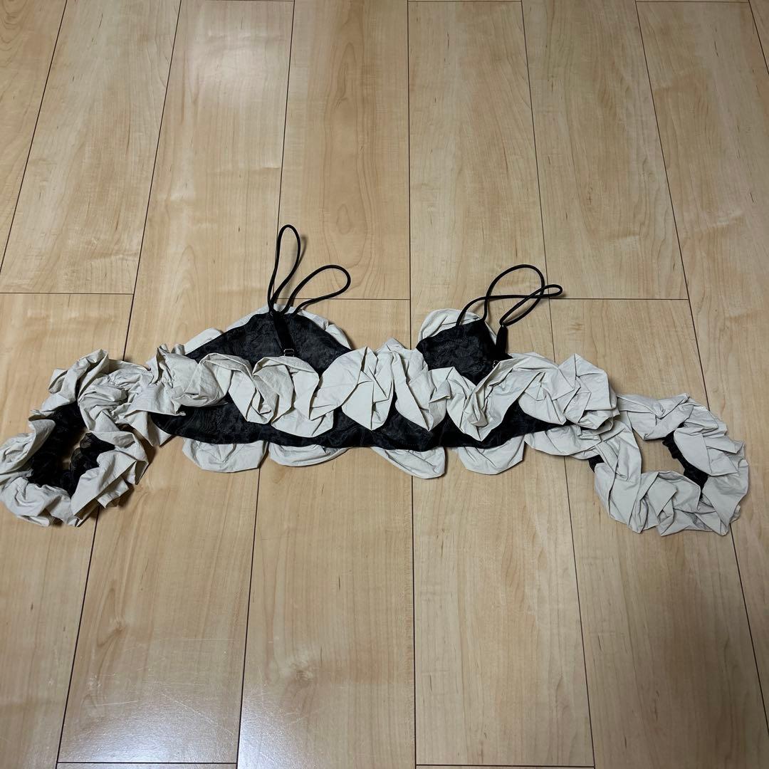 【新品未使用】 ANDRESD ruffled bustier pants