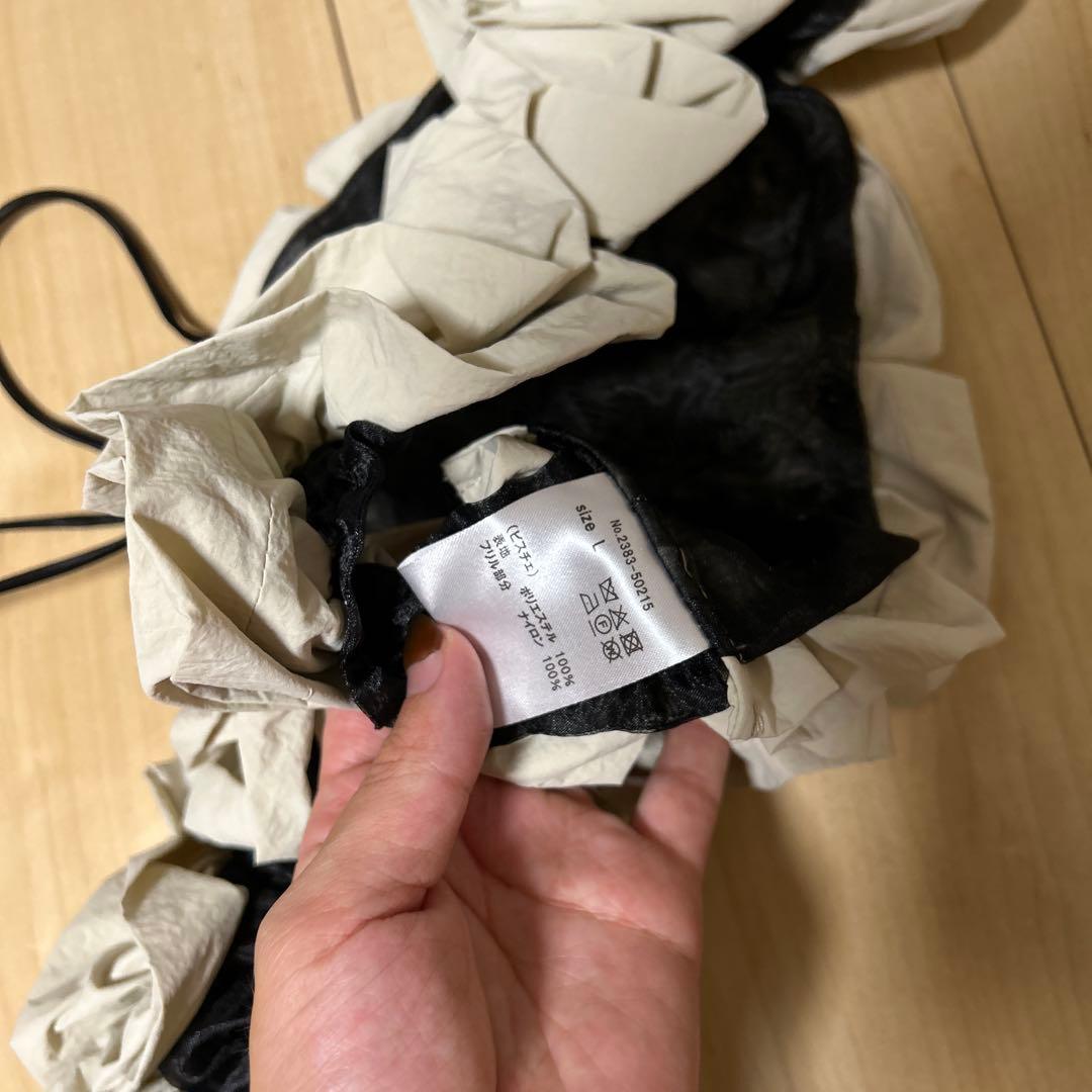 【新品未使用】 ANDRESD ruffled bustier pants