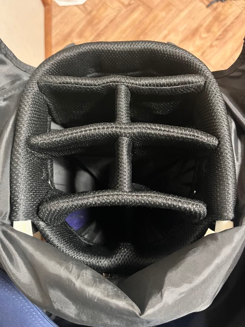 ジャックバニー キャディバッグ ネイビー 美品