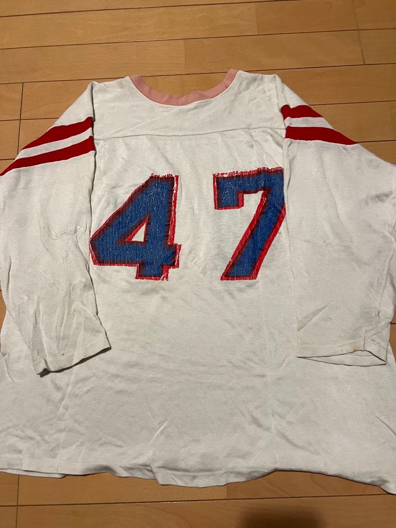 フットボールtシャツ 70s ヴィンテージ