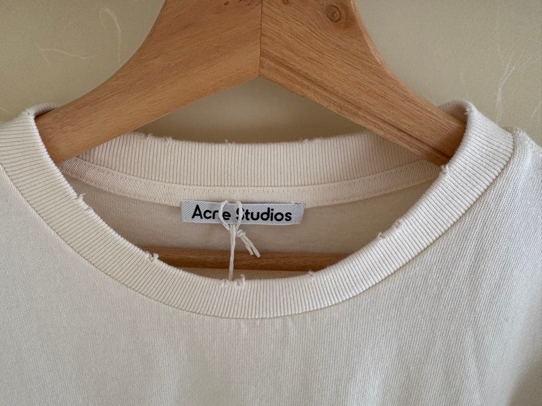 ACNE STUDIOS コットンジャージー レイヤード Tシャツ