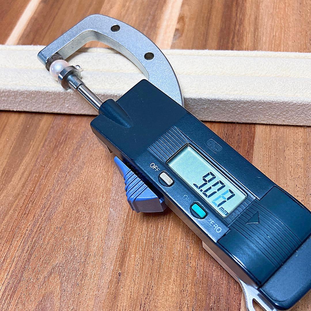 【新品・百貨店商品／総本店】2108アコヤ真珠9.0-9.5プラチナペンダント