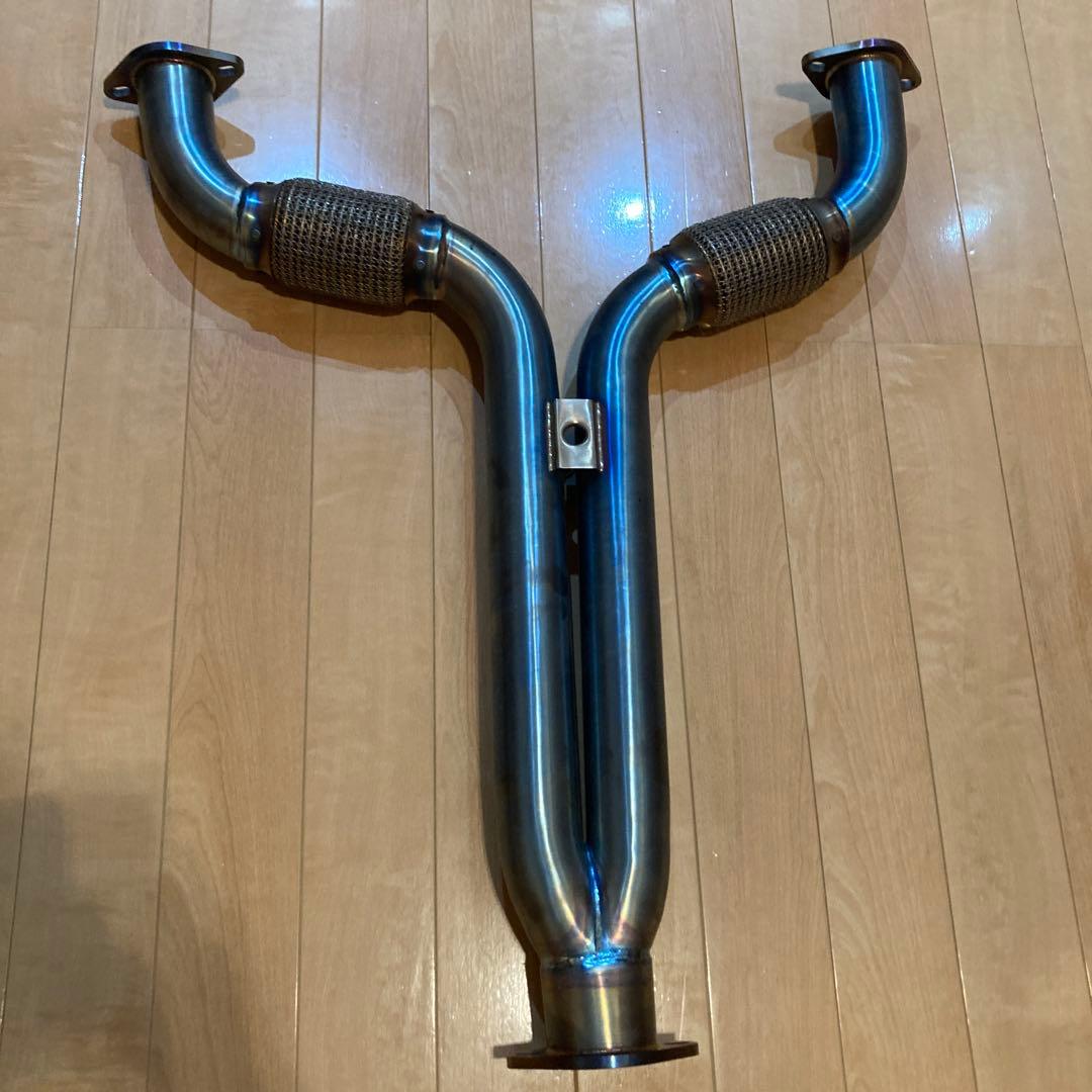 vq35 z33 フロントパイプ チタン