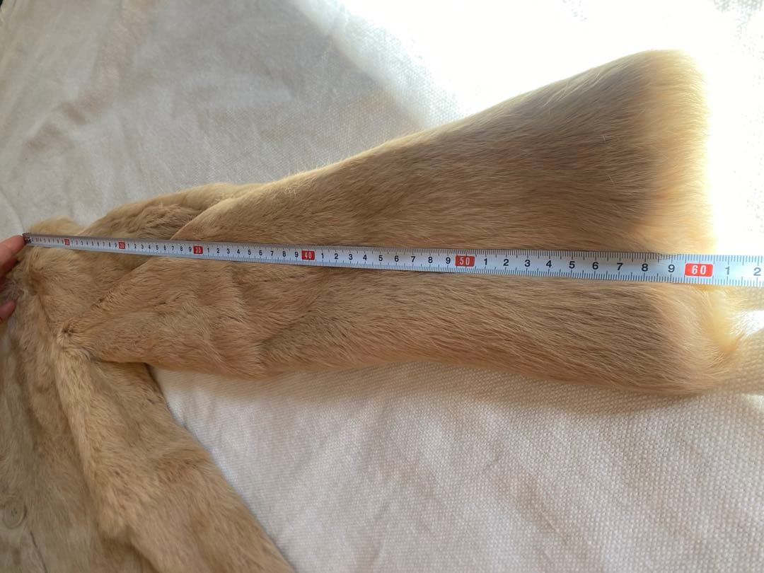 マークジェイコブス スーパーソフト リアルファーコートサイズ6（目安：M〜L）