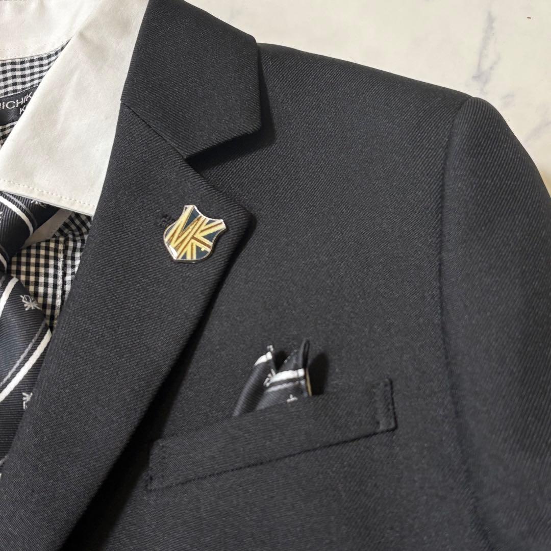 極美品 MICHIKO LONDON 男の子 スーツ 160 卒業式フォーマル