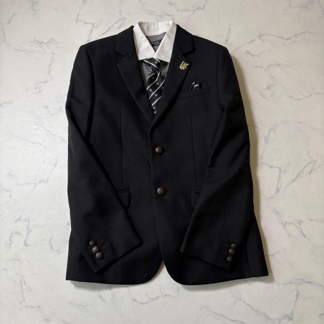 極美品 MICHIKO LONDON 男の子 スーツ 160 卒業式フォーマル