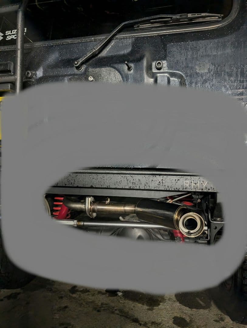 スズキジムニーＪＢ２３用マフラー