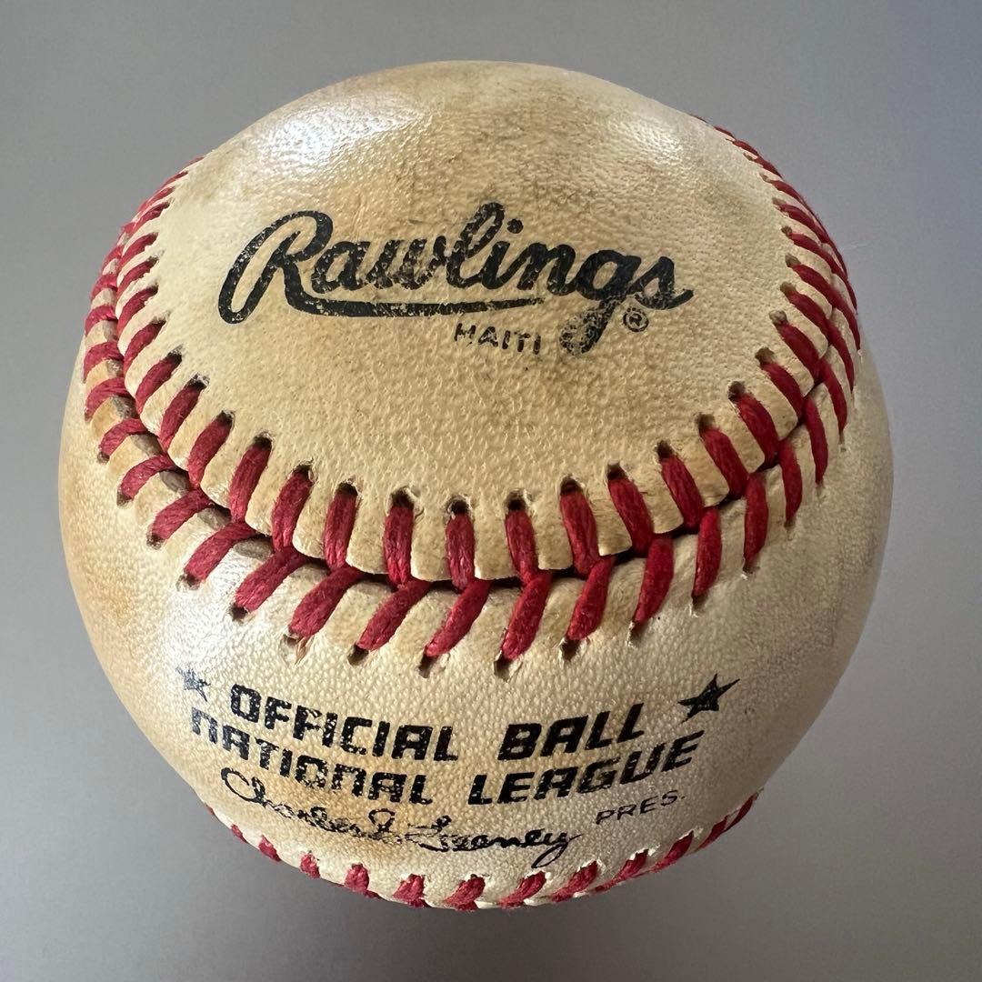 【至宝】ハンク・アーロン 直筆サイン入り MLB公式ボール（フィーニー会長時代）