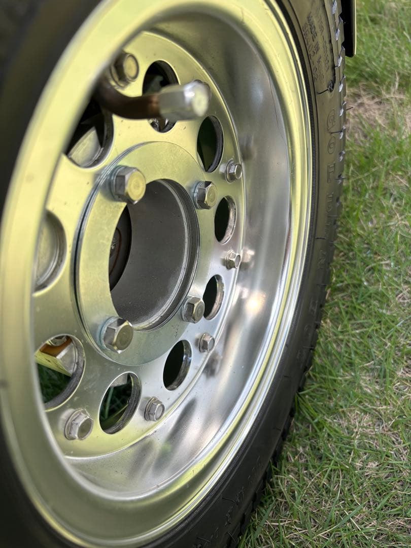 武川ホイール。モンキーやジャイロに。3.50-8 8インチ