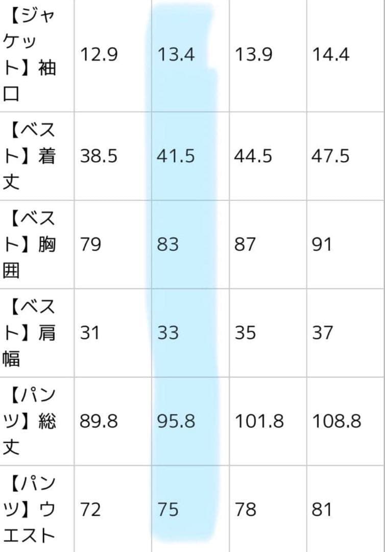スリーピーススーツ 卒業式 150cm 5点セット ネイビー