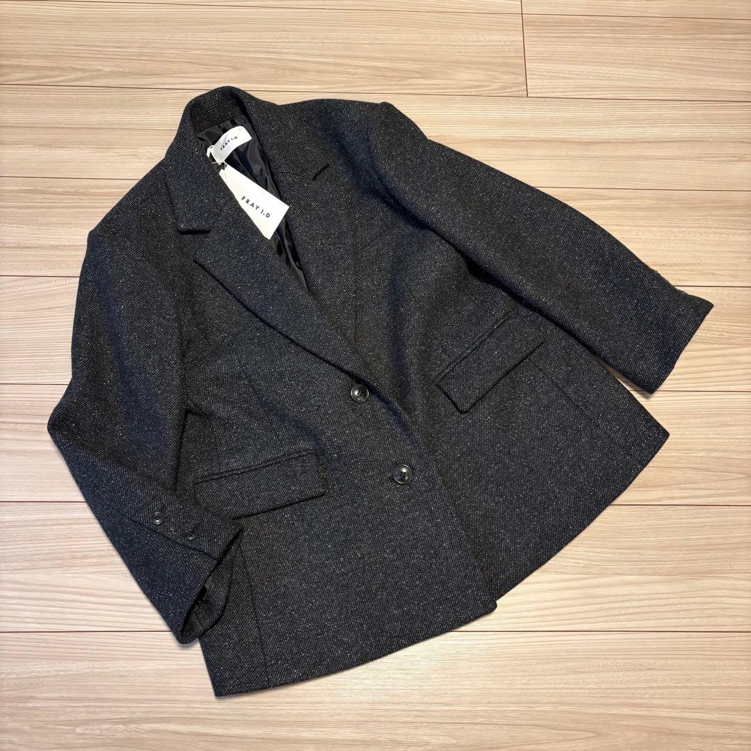 FRAY I.D フレイアイディー テーラードオーバージャケットコート S