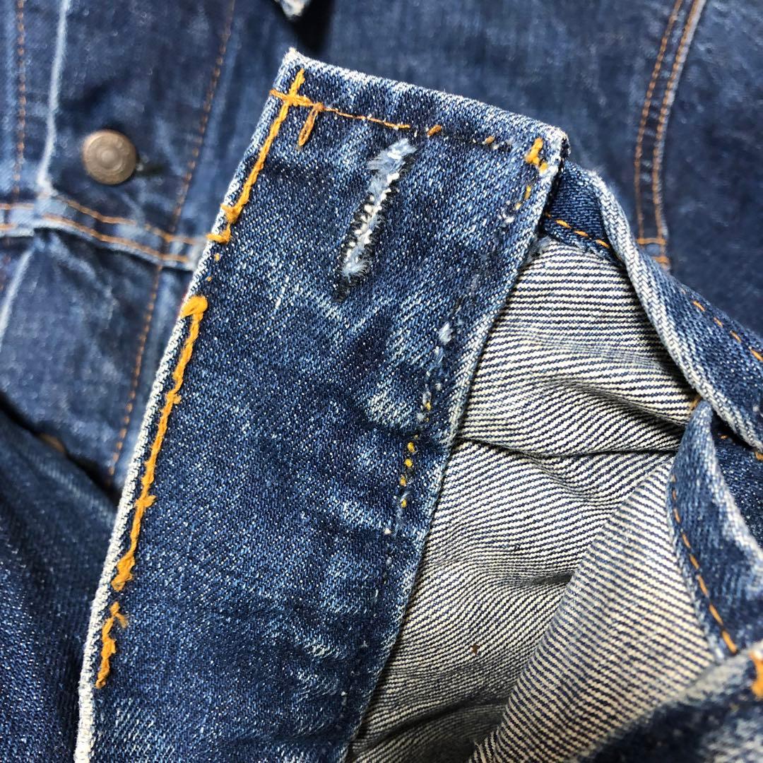 70's Levi's BIG E 70505-0217 36〜38 ケアタグ