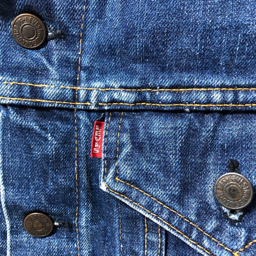 70's Levi's BIG E 70505-0217 36〜38 ケアタグ