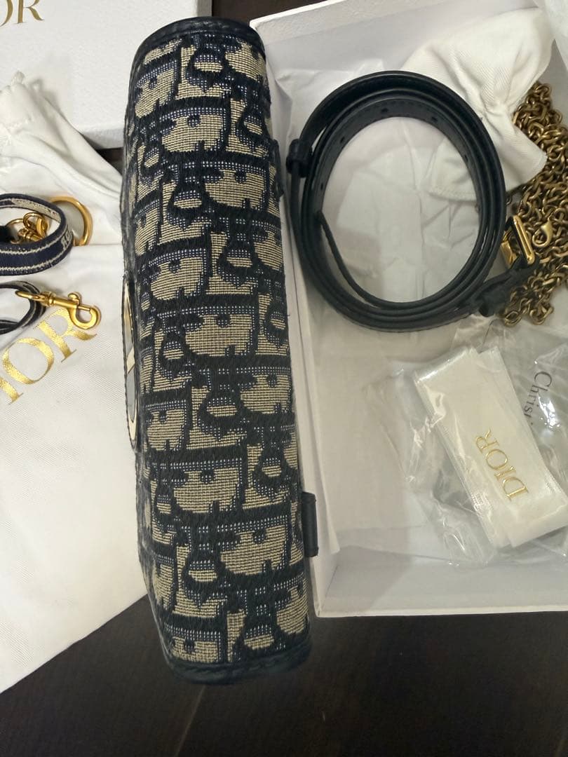 dior 30モンテーニュ チェーンバッグ 2-in-1 ポーチ　　オブリーク